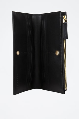 Compagnon en cuir Matilde - Noir