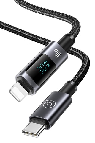 Cabo para carregar Type-C a Lightning 1,20 m- Display SF