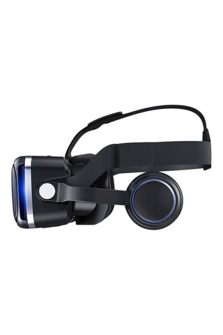 Capacete de realidade virtual 3D com imersão auditiva