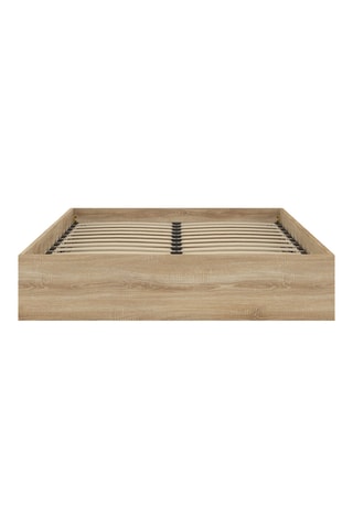 Lit coffre Malta en bois avec sommier 160x200cm