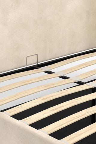 Lit-coffre avec sommier Lucia - Couchage 140 x 190 cm