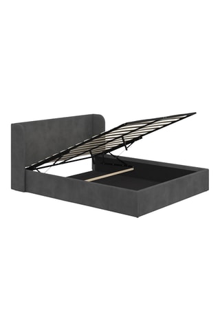 Lit-coffre avec sommier Lucia - Couchage 160 x 220 cm