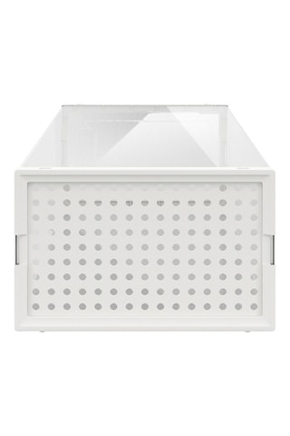 Boites de rangement à chaussures empilables transparentes - lot de 12