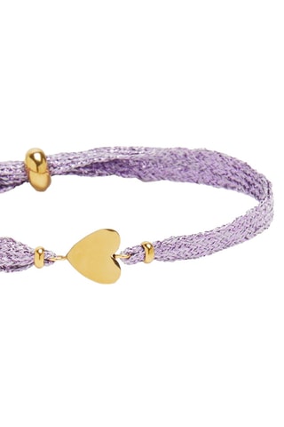 Bracelet - Doré et violet