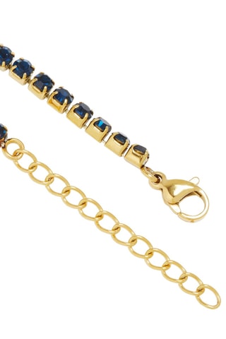 Bracelet - Doré et bleu roi