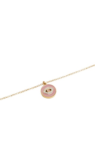 Collana - Dorato e bianco