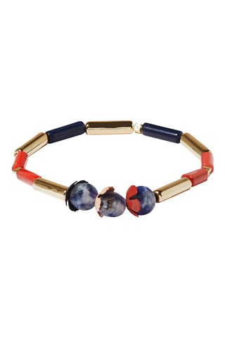 Bracelet - Doré et rouge