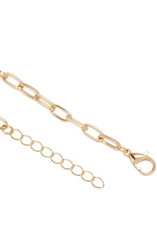 Collana - Dorato e rosa cipria