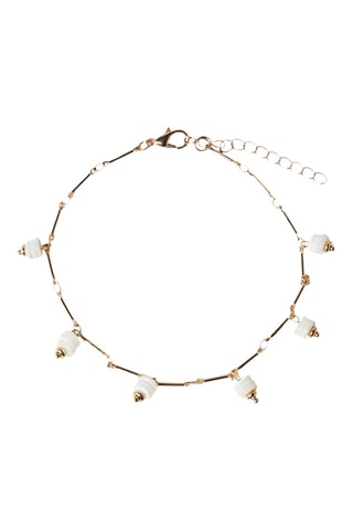 Bracelet - Doré et blanc