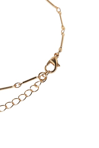 Bracelet - Doré et blanc