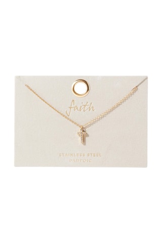 Collana - Dorato e bianco