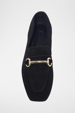 Ballerines en nubuck - Noir