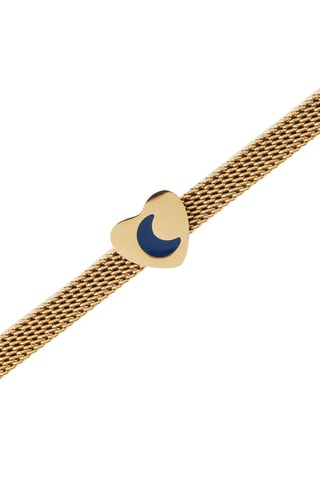 Bracelet - Doré et bleu marine
