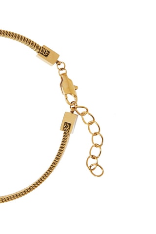 Bracelet - Doré et bleu marine