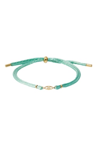 Bracelet - Vert d'eau et doré