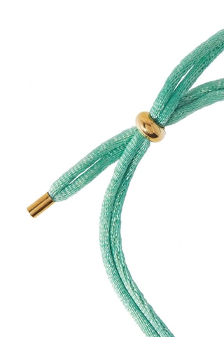 Bracelet - Vert d'eau et doré