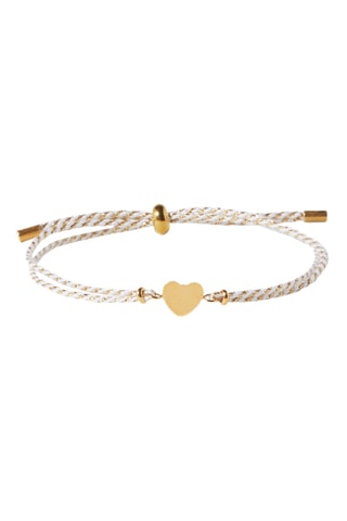 Bracelet - Doré et blanc