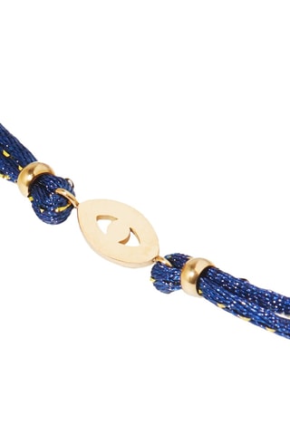Bracelet - Bleu marine et doré