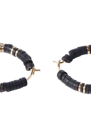 Orecchini - Dorato e nero