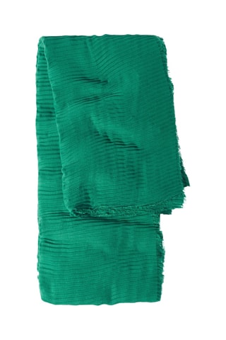 Foulard plissé - Vert foncé