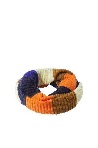 Echarpe - Orange et marron