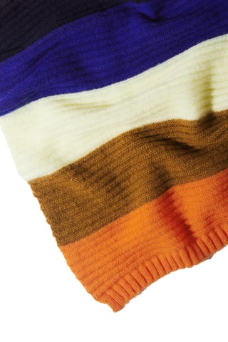 Echarpe - Orange et marron