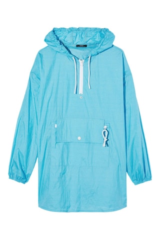 Imperméable à capuche - Bleu clair