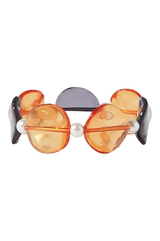 Bracelet - Orange et noir