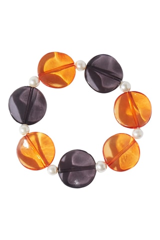 Bracelet - Orange et noir
