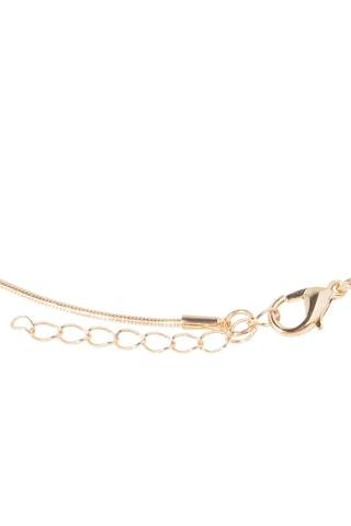 Collier - Doré et bleu