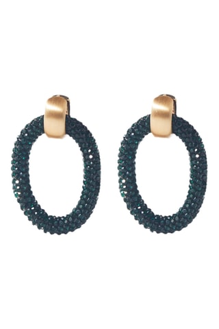 Orecchini - Verde e dorato