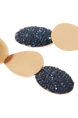 Orecchini - Dorato e nero