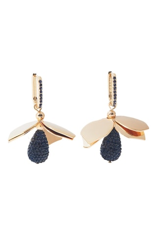 Orecchini - Dorato e nero