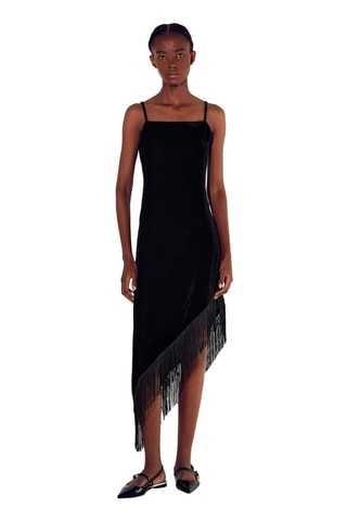 Abito asimmetrico - Nero