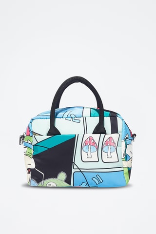 Sac bowling - Blanc et bleu