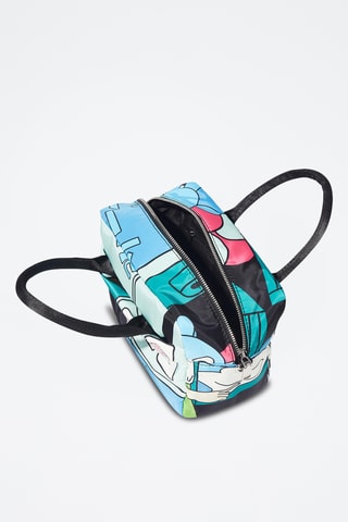 Sac bowling - Blanc et bleu