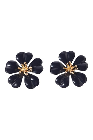 Orecchini - Nero e dorato