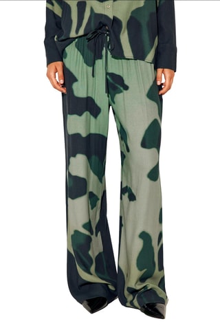 Pantalon tie and dye - Vert