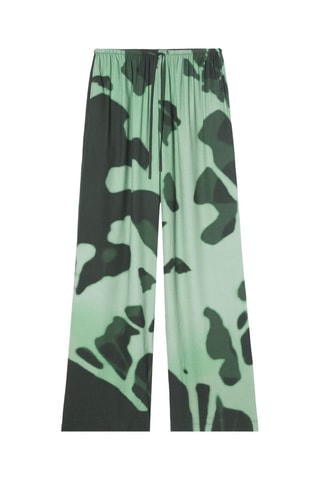 Pantalon tie and dye - Vert