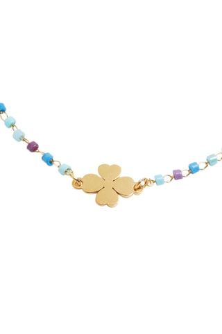 Bracelet - Doré et turquoise