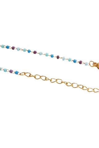 Bracelet - Doré et turquoise