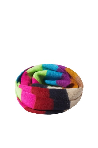 Echarpe - Violet et orange