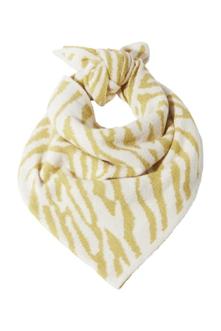 Echarpe - Blanc et jaune