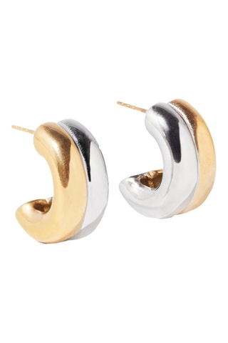 Créoles - Doré et argenté