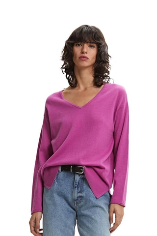 Pull en laine - Fuchsia