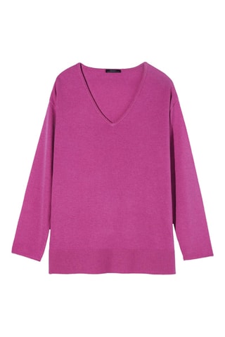 Pull en laine - Fuchsia