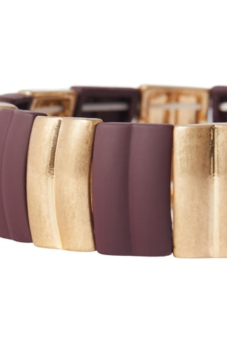 Bracelet - Violet et doré