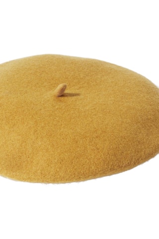 Basco in lana - Giallo