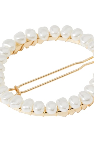 Pince à cheveux - Blanc