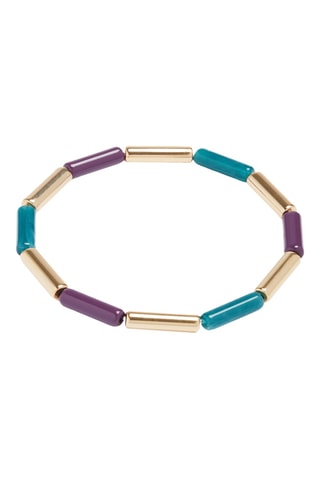 Bracelet - Doré et violet